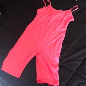 Pink romper